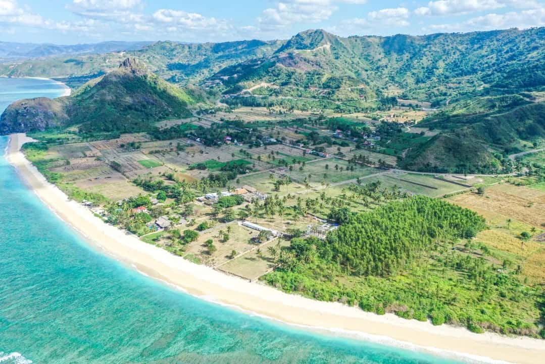 Bali vs Lombok Property investment - Aerial view of Twin Peaks in Serangan