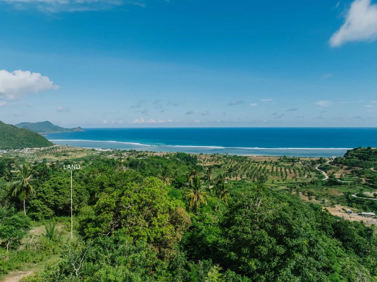 Lands for Sale in Torok, South Lombok - 5800 sqm