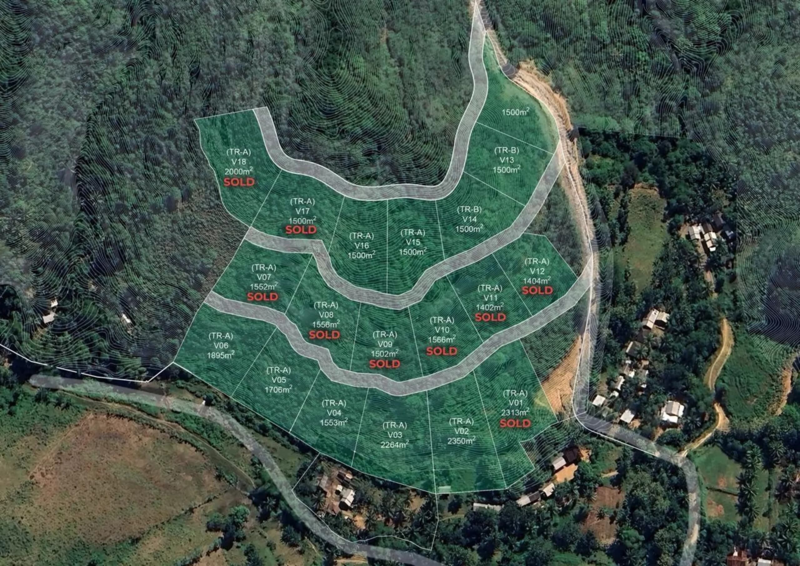 Land for sale in Tampah Lombok