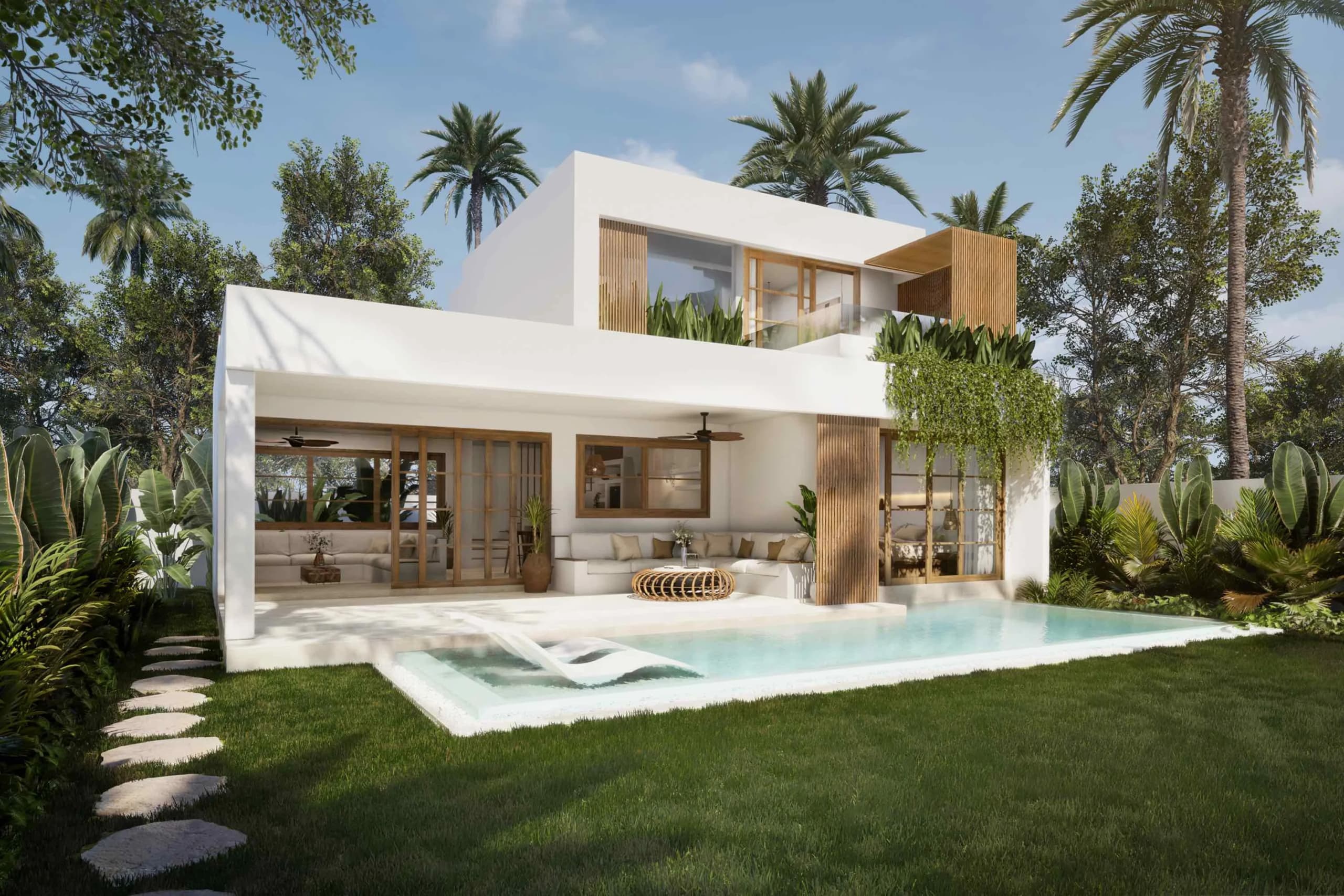 2-bedroom villa spacious villa for sale in kuta lombok