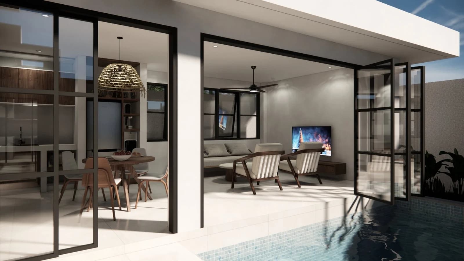 Modern 1-bedroom villa for sale in Kuta Lombok