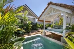 Turnkey selong belanak villa for sale - Cabana pool 2