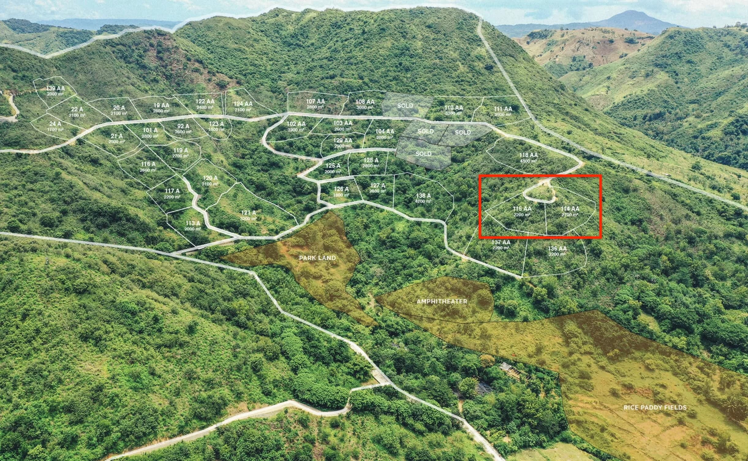 Oceanview land for sale in Tampah Hills
