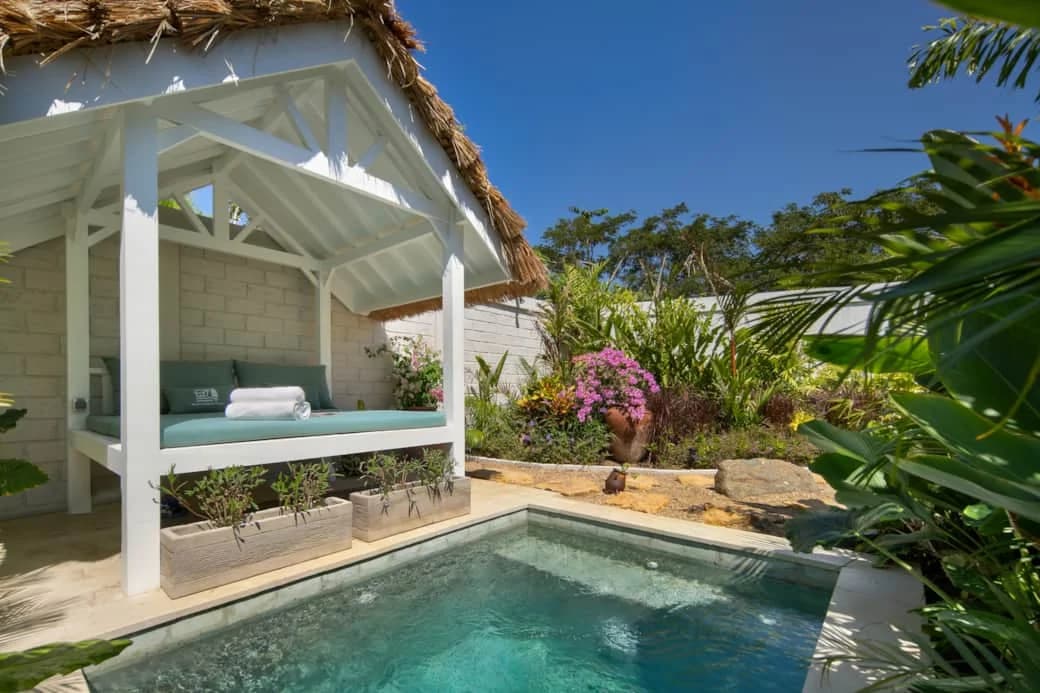 Turnkey selong belanak villa for sale - Cabana pool 2