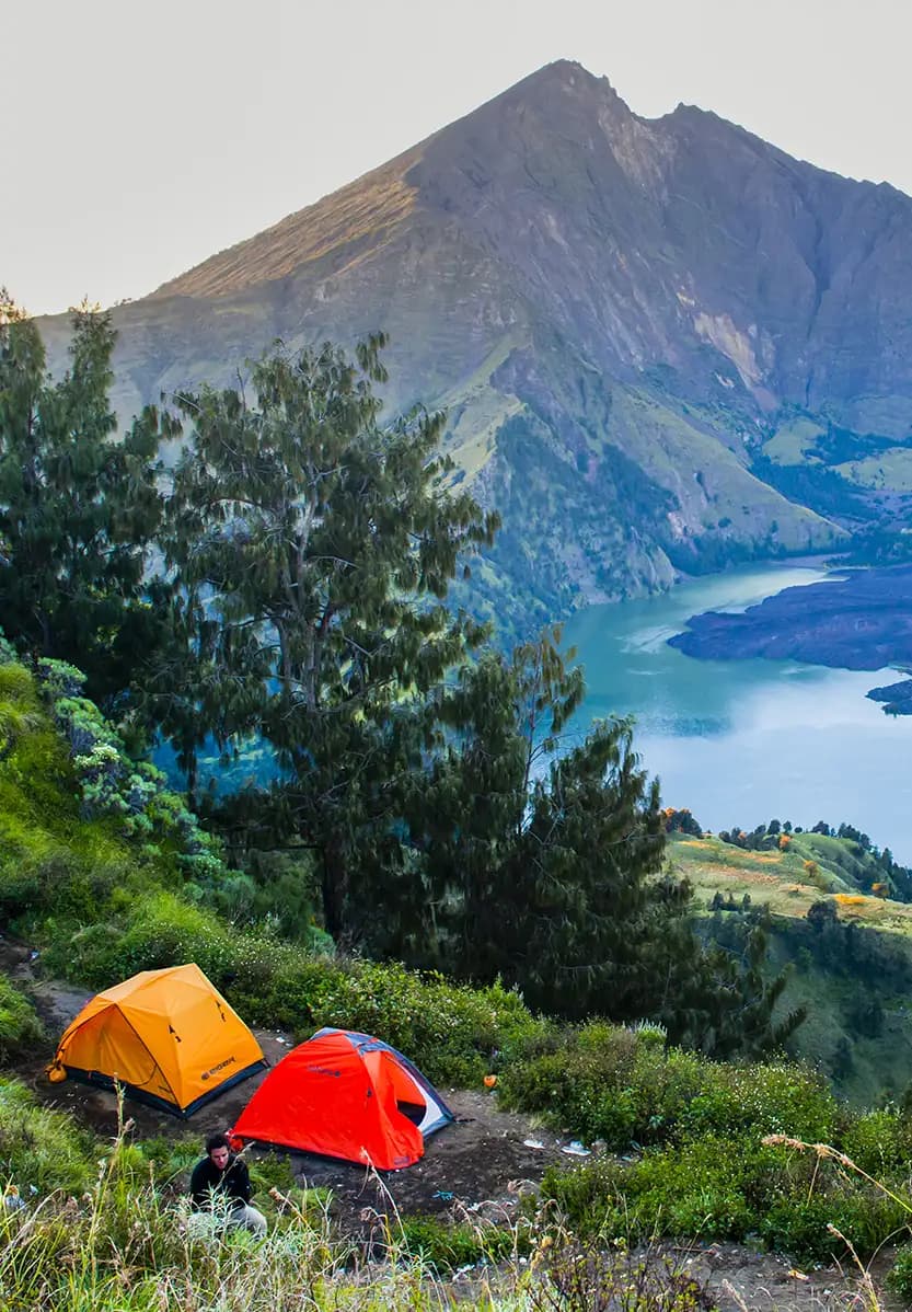 Mount rinjani hike