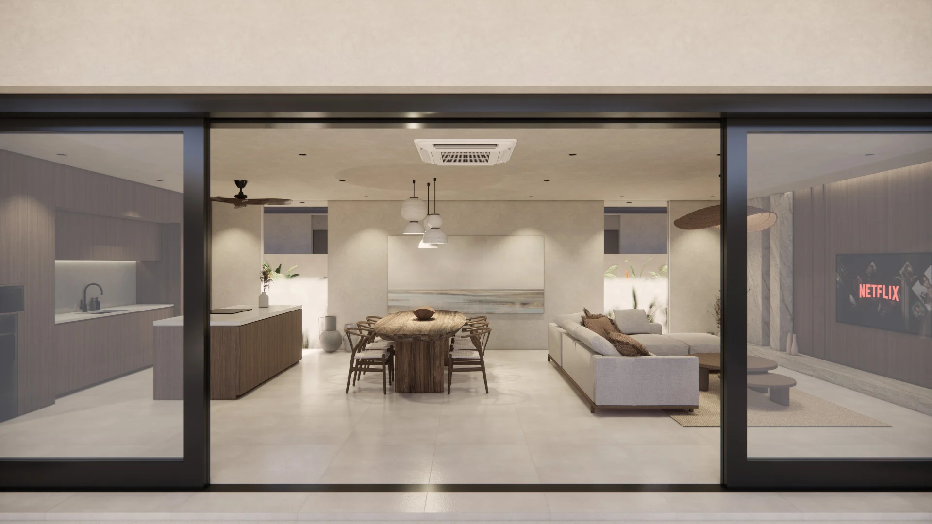 3-Bedroom Luxury Villa for Sale in Torok-Ext living room view