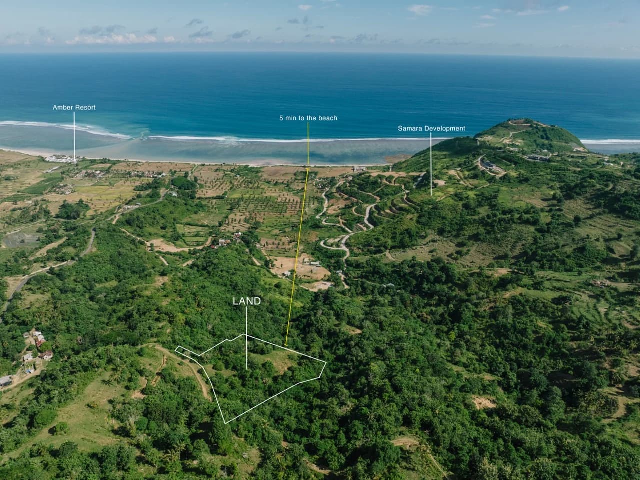 Land for sale in Torok - Location