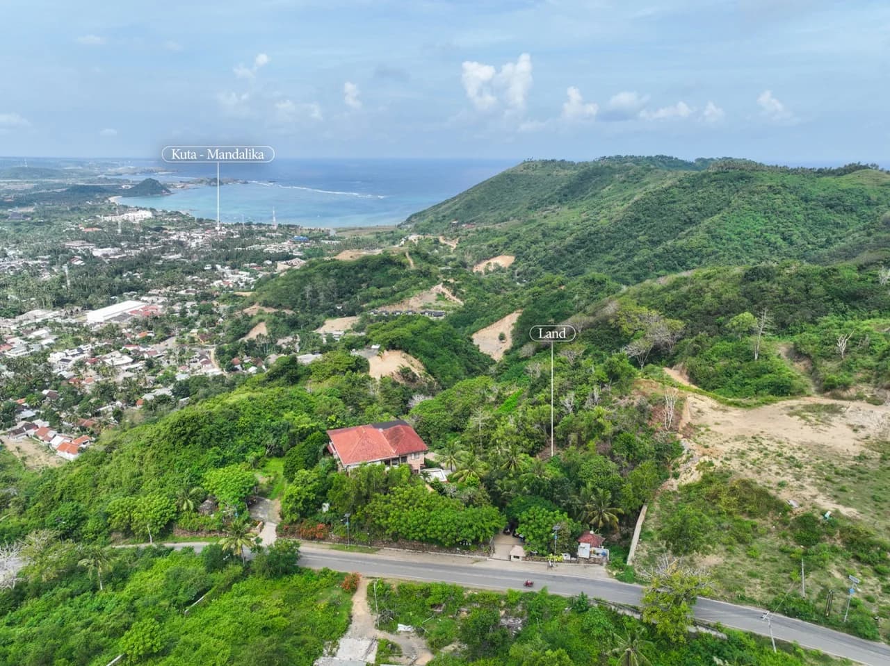 Seaview Land for Sale in Kuta Lombok