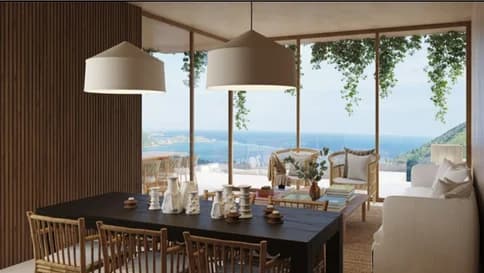 Atalaya Ocean View villa in Kuta - dinning room