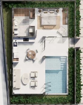 Modern 1-bedroom villa for sale in Kuta Lombok