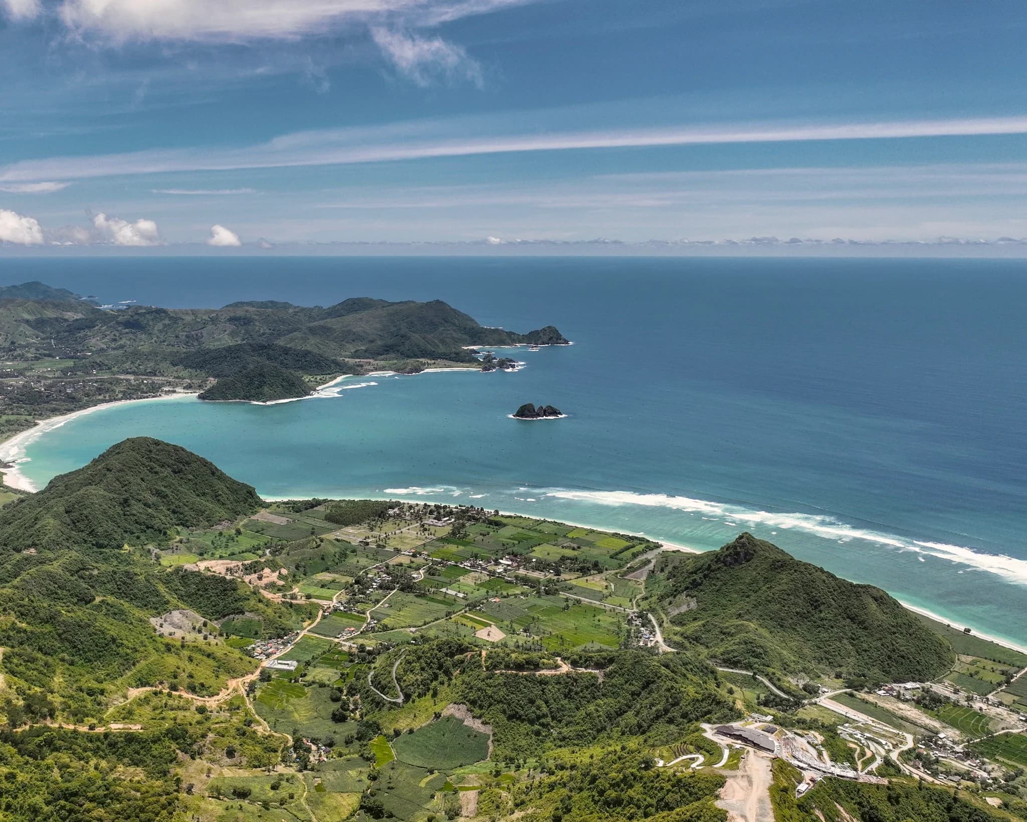 Prime Beachfront Land for Sale in Torok Lombok