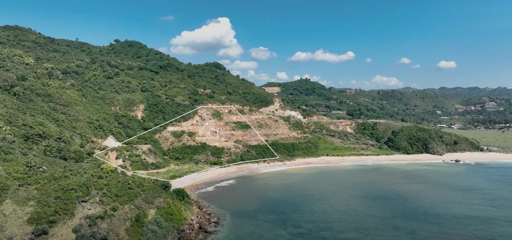 Beachfront Land for Sale in Are Guling