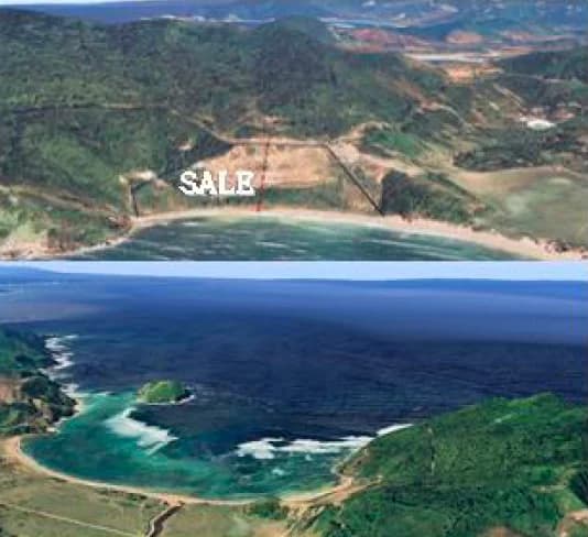 beachfront land for sale in Are Guling