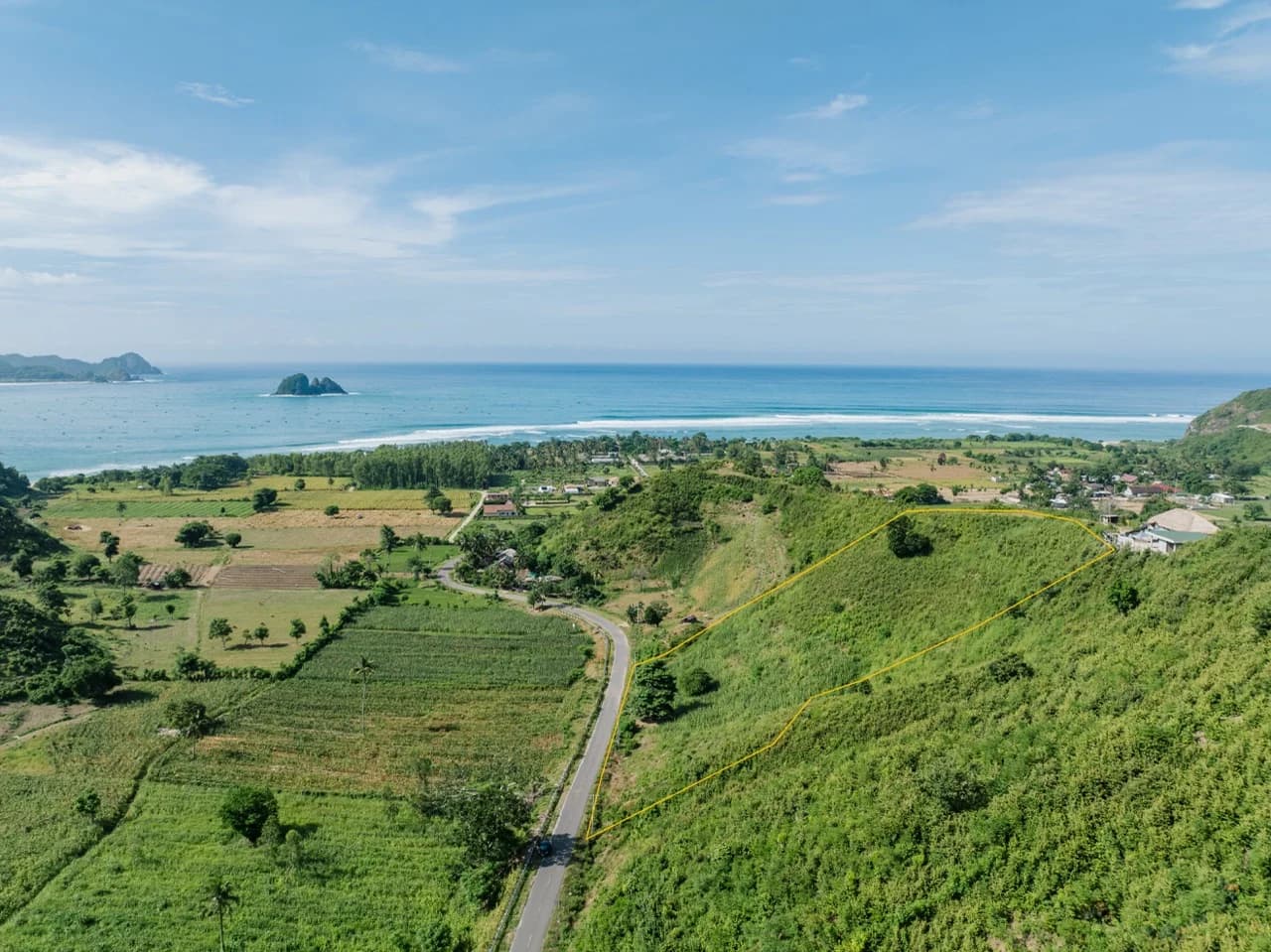 Twin Peaks Hill - Seaview land for sale in Serangan