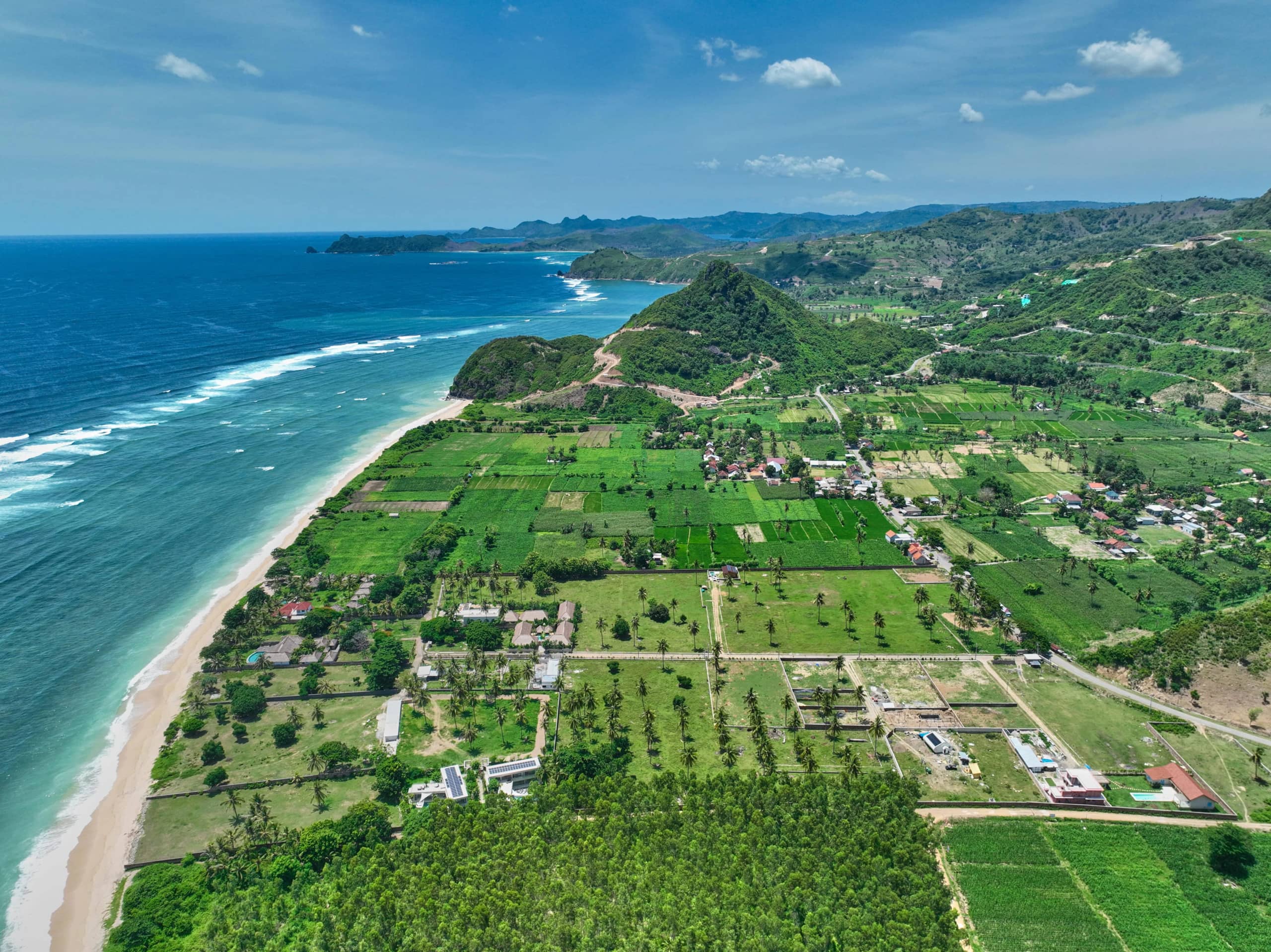Lands for Sale in Serangan, South Lombok - 500-5000 sqm