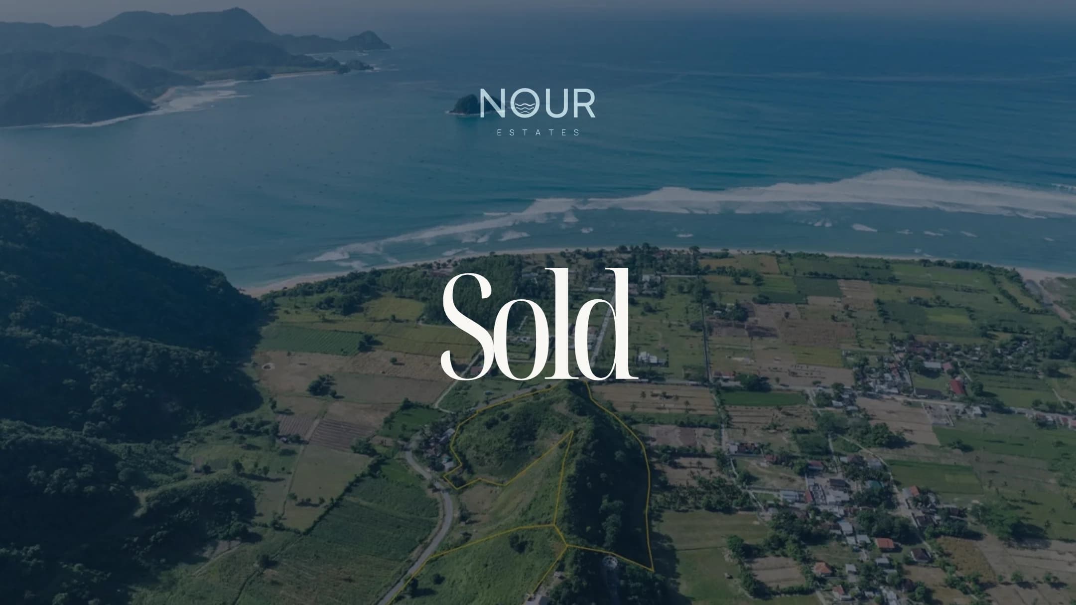 Lands for Sale in Serangan, South Lombok - 1400 sqm
