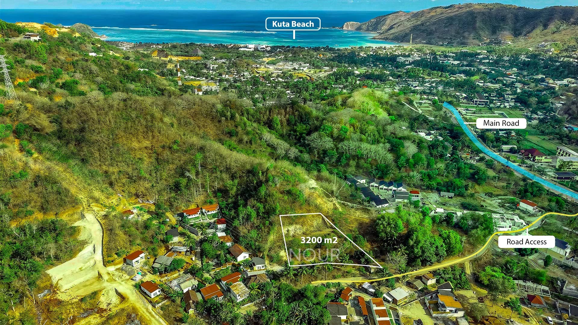 Lands for Sale in Kuta Lombok, South Lombok - 3242 sqm
